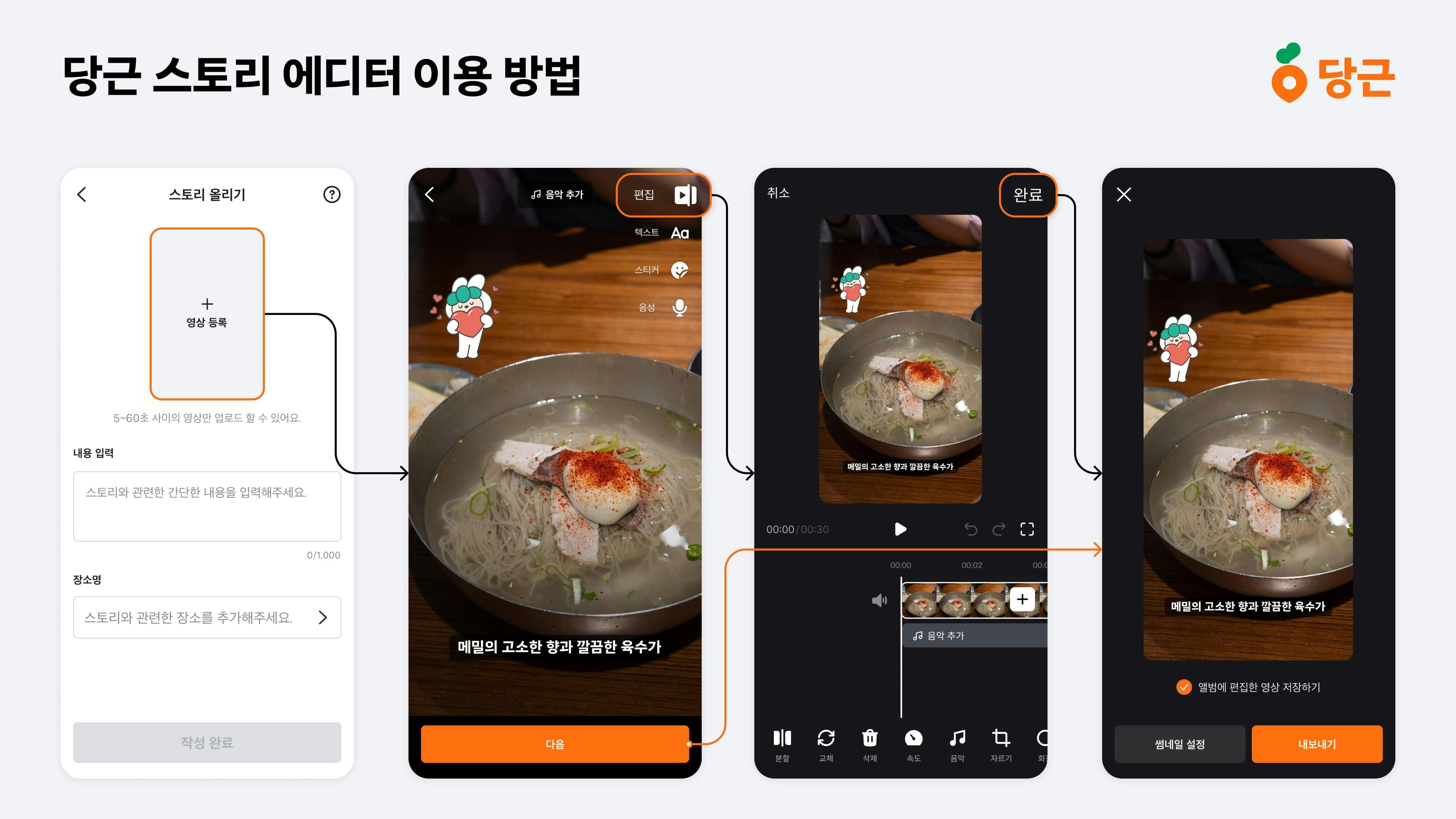 썸네일-당근, 숏폼 영상 편집 기능 ‘스토리 에디터’ 출시
